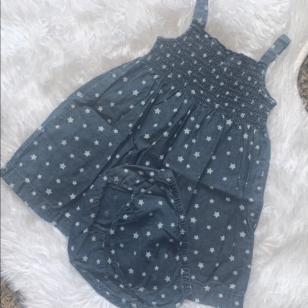 Denim Dress w/ Bloomers